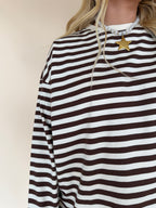 Striped Knit Long Sleeve
