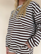 Striped Knit Long Sleeve