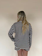 Striped Knit Long Sleeve