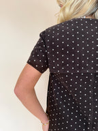 Polka Dot Corduroy Dress