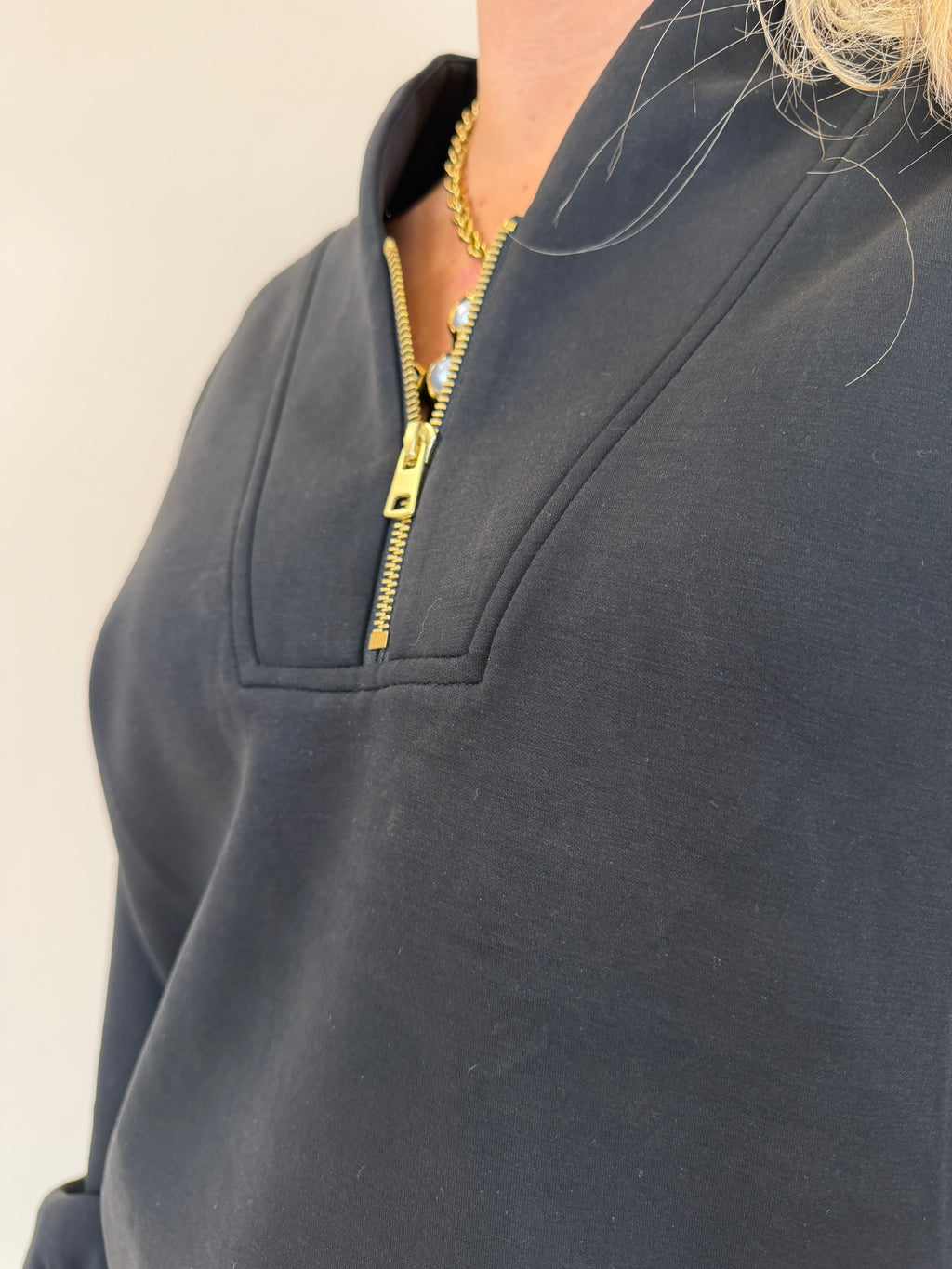 Quarter Zip Sweatshirt