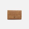 Jill Trifold Wallet - Buffed Leather | Whiskey