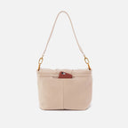 Harley Convertible Shoulder Bag - Pebbled Leather | Stonewash