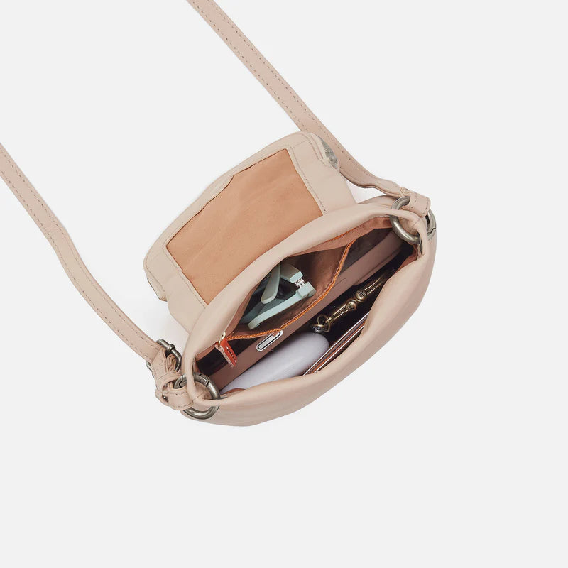 Fern Zip Flap Crossbody Stonewash