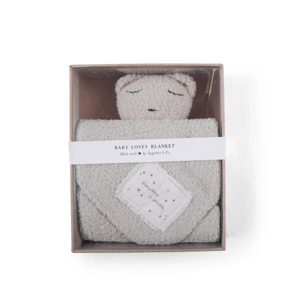 Bear Baby Lovey Blankets