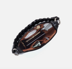 Madison Shoulder - Polished Leather | Black