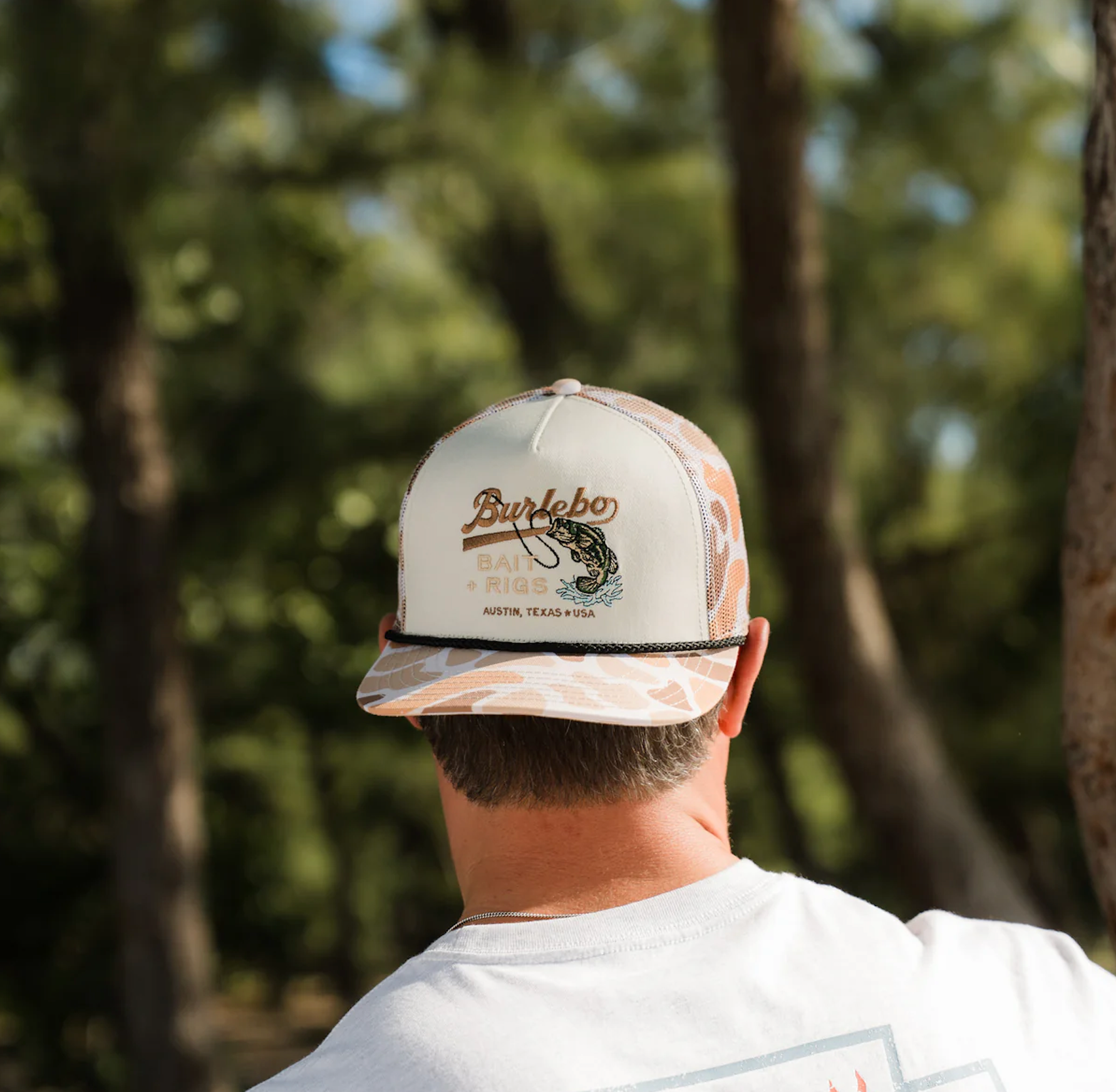 Cap - Bait & Rigs - Camo Mesh