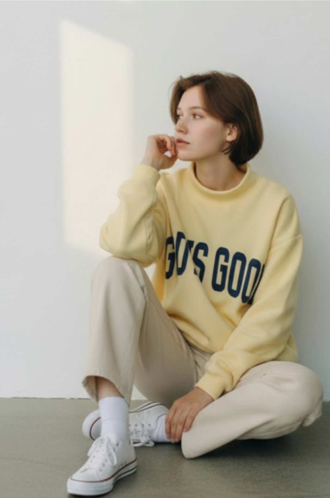 JESUS Jesus & God is Good Sweatshirt | IT2594