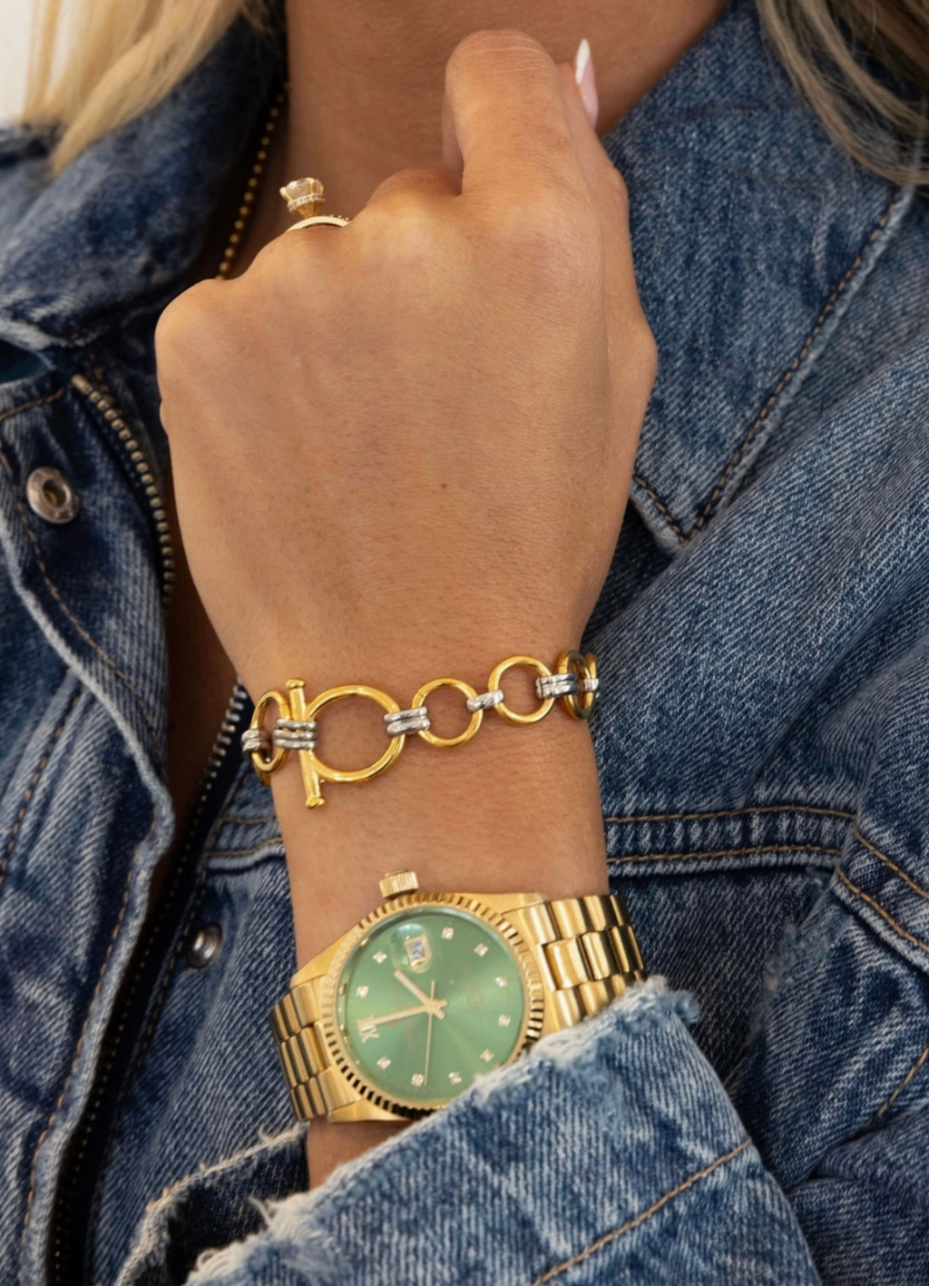 Jessica Bracelet Mixed Metal
