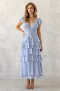 Tiered Ruffle Maxi Dress