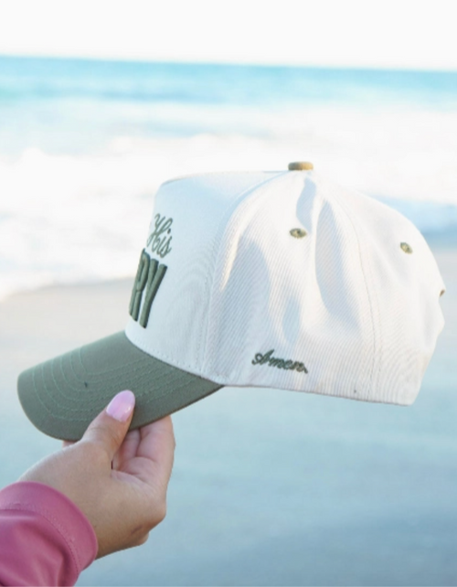 All For His Glory - Olive Trucker Hat