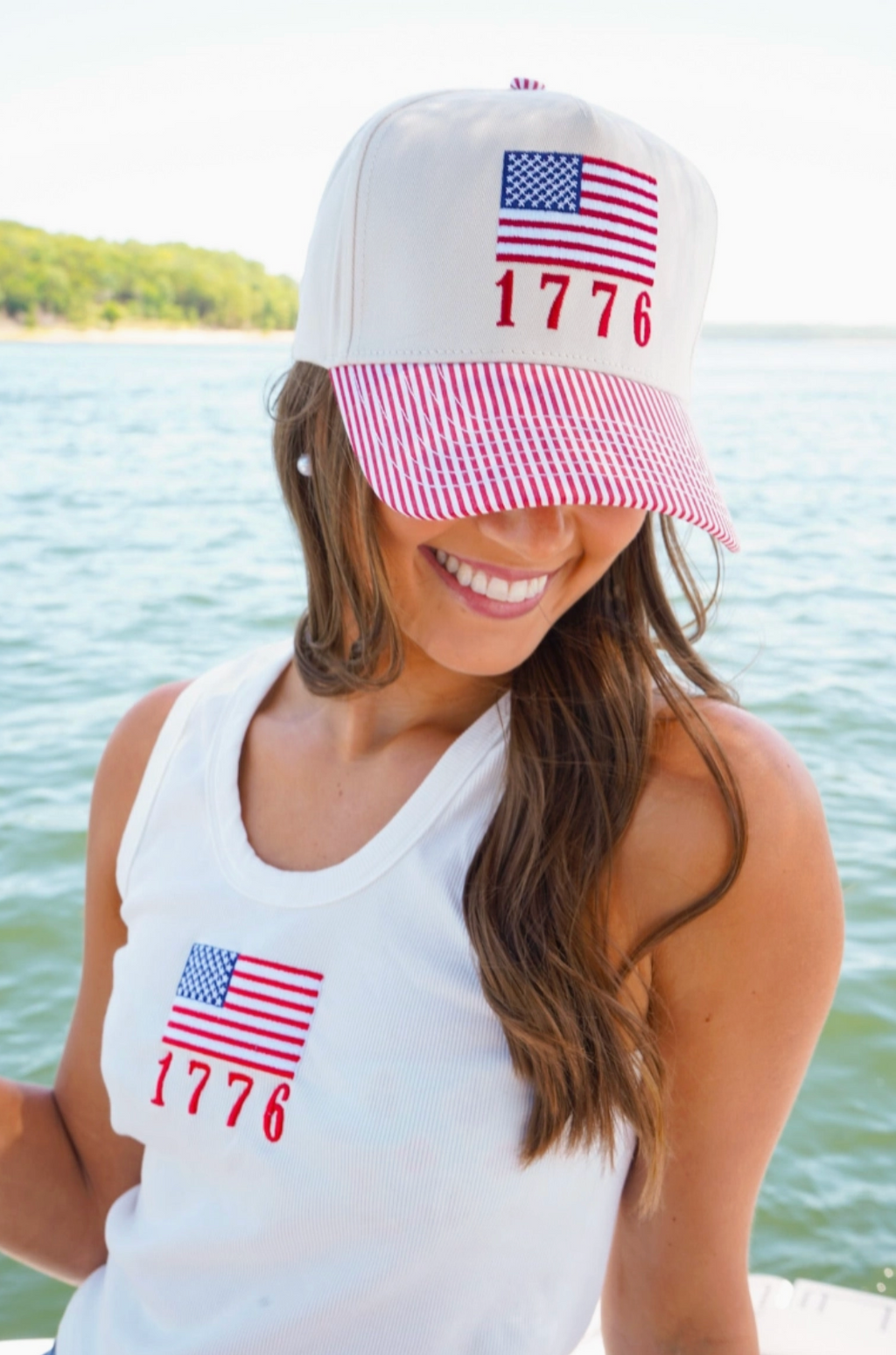 1776 American Flag Hat