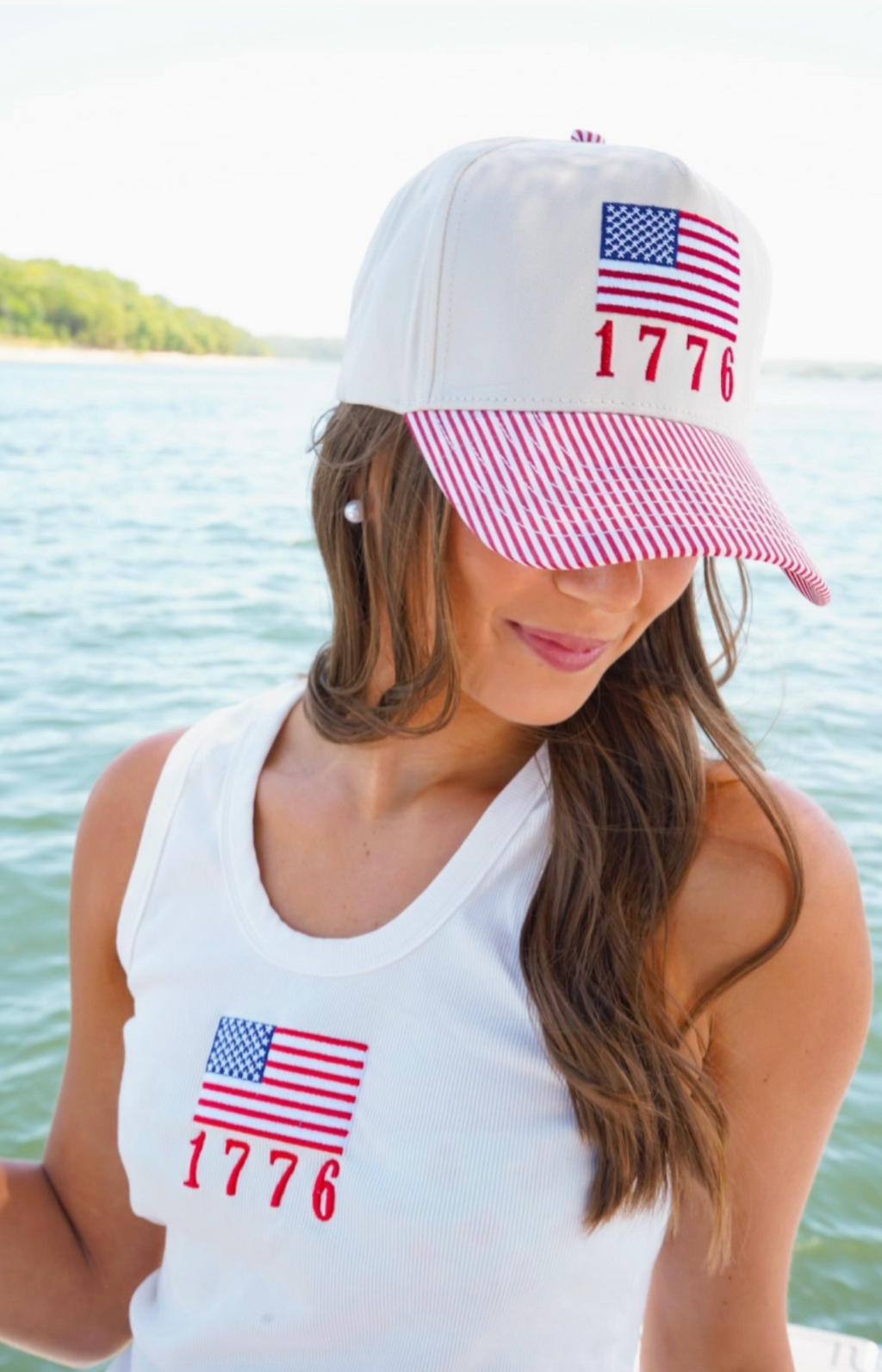 1776 American Flag Hat