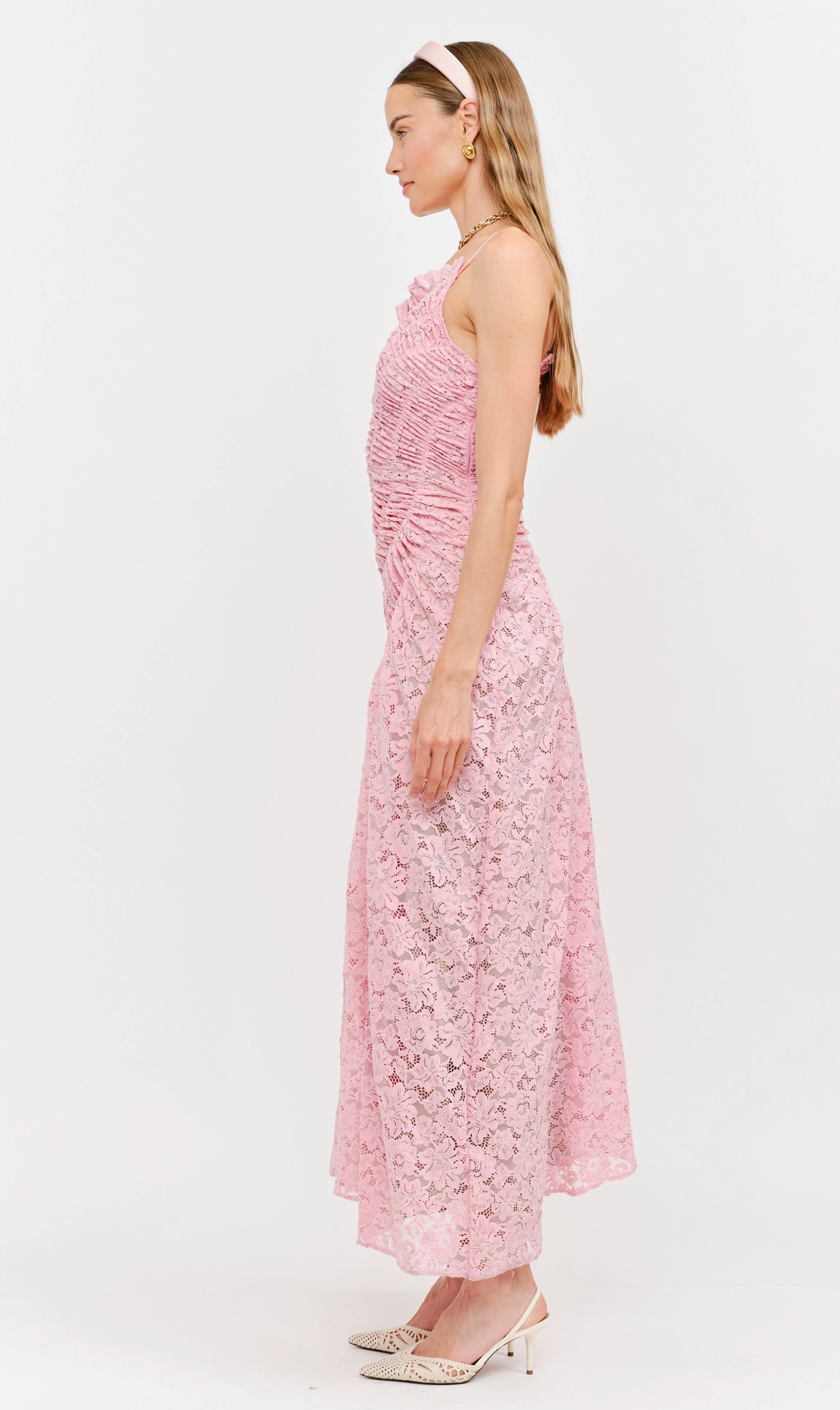 Amelia Dress Lace Midi