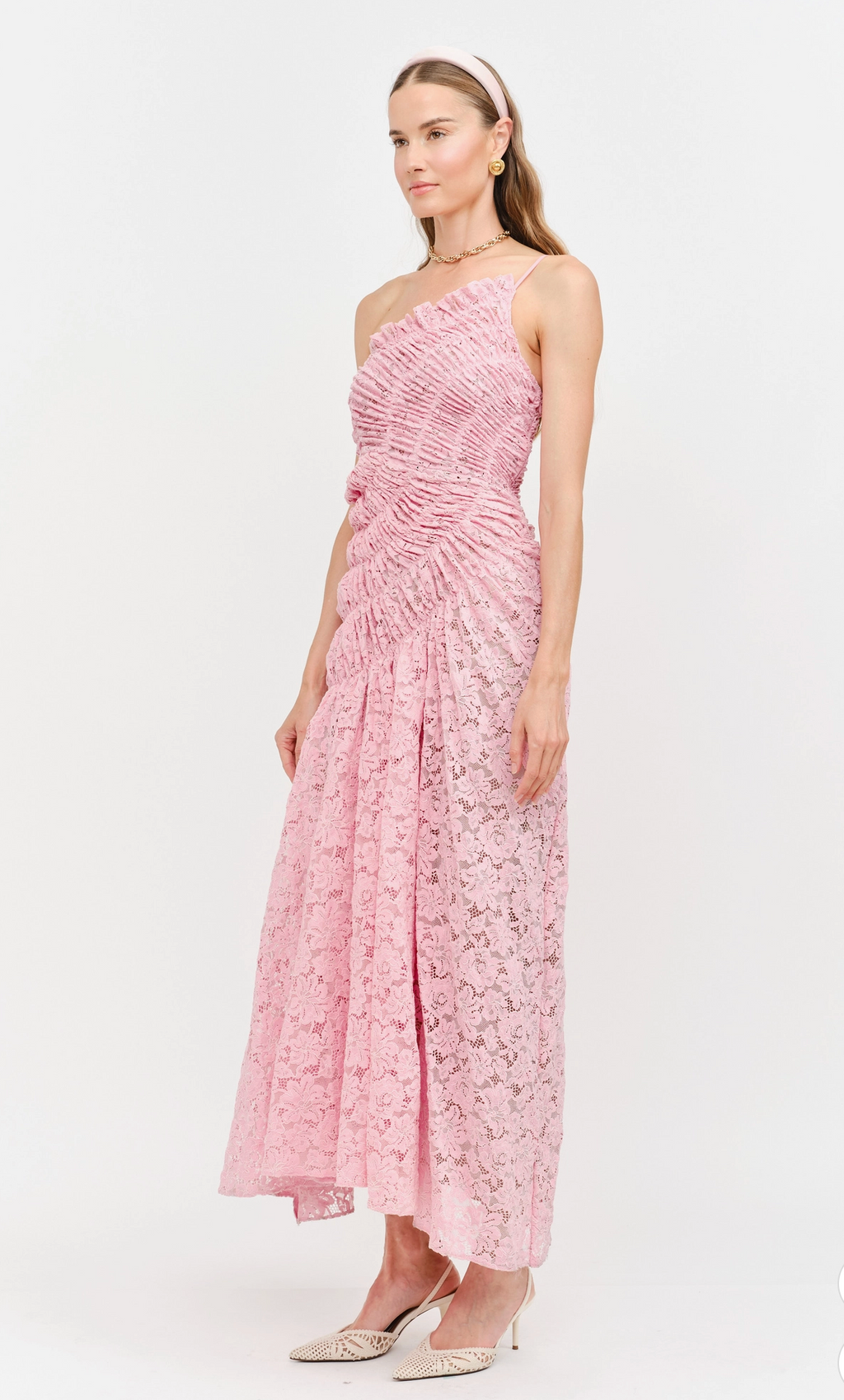 Amelia Dress Lace Midi