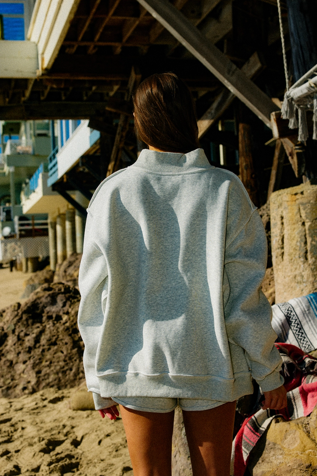 Camo Mockneck Sweatshirt
