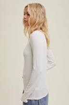 Ribbed Knit Top