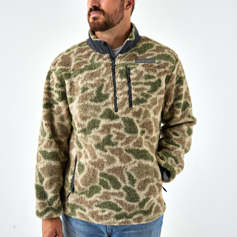 Sherpa Quarter Zip | Alpine Camo
