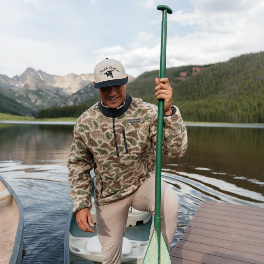 Sherpa Quarter Zip | Alpine Camo