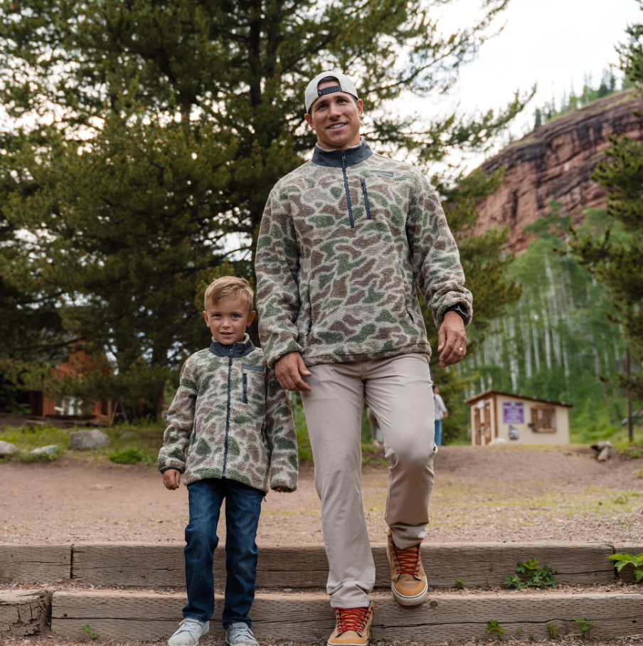 Sherpa Quarter Zip | Alpine Camo