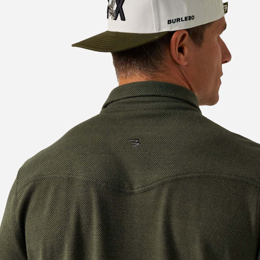 Long Sleeve Austin Shirt | Olive Green