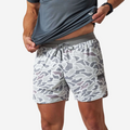 Mesh Training Shorts - White Camo