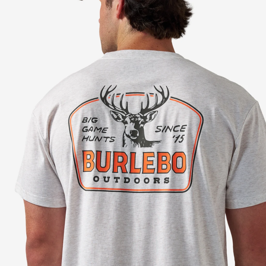 Short Sleeve Tee - Big Game Hunts - Oatmeal