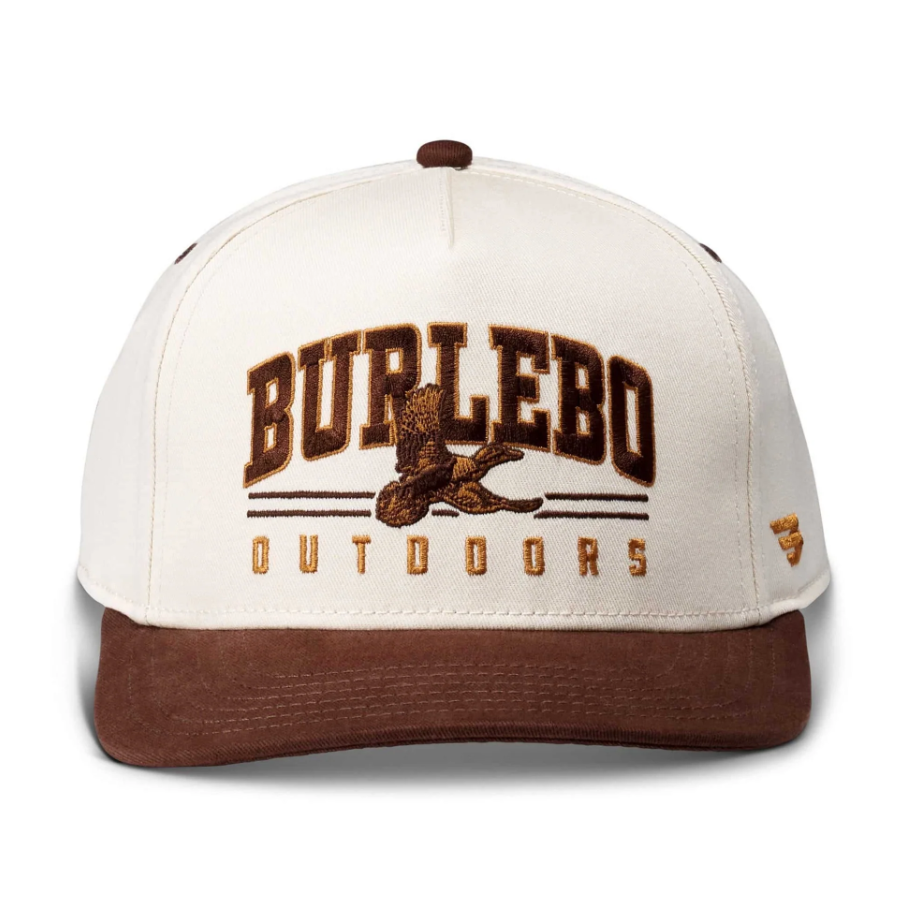 Cap - Fly Wild - Cream & Brown Bill