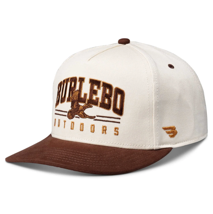 Cap - Fly Wild - Cream & Brown Bill
