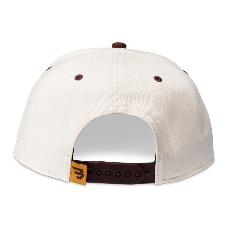 Cap - Fly Wild - Cream & Brown Bill