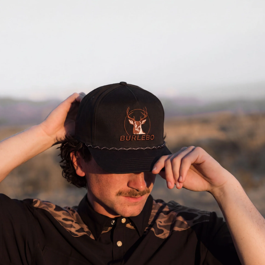 Cap - BURLEBO Buck - Black