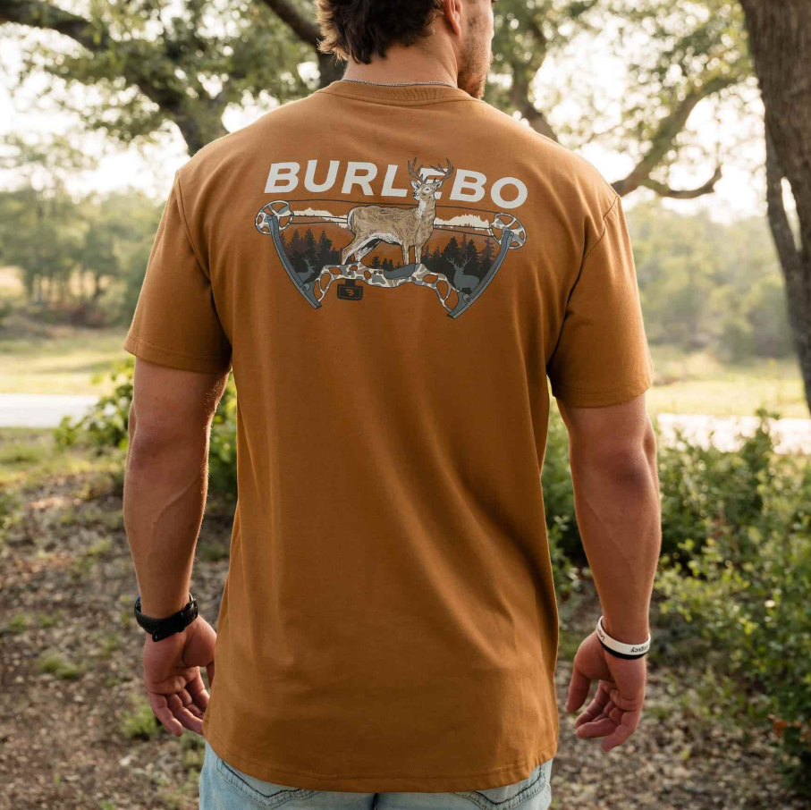 Short Sleeve Tee - Bow Hunter - Light Brown