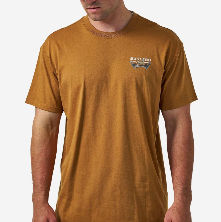 Short Sleeve Tee - Bow Hunter - Light Brown