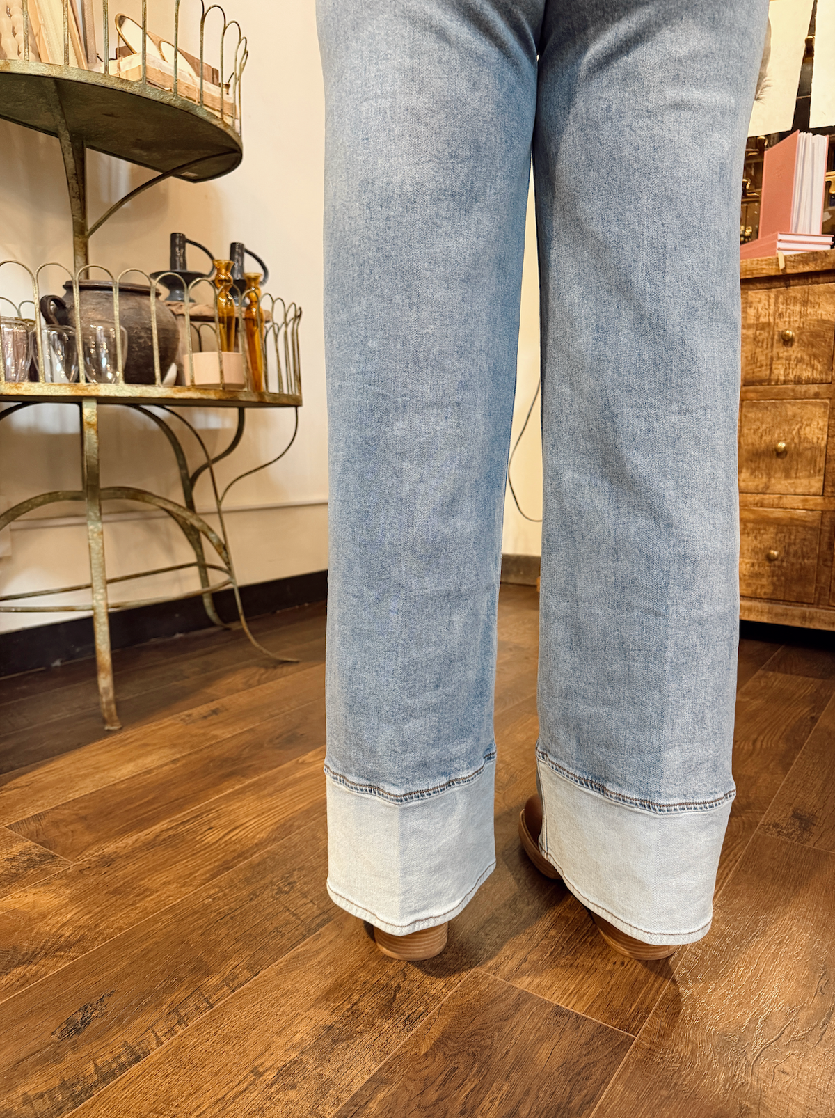 Fiona Wide Leg Jean | Rome Place