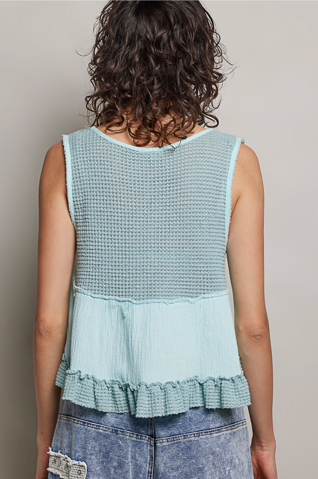 Mini Babydoll Sleeveless Tank