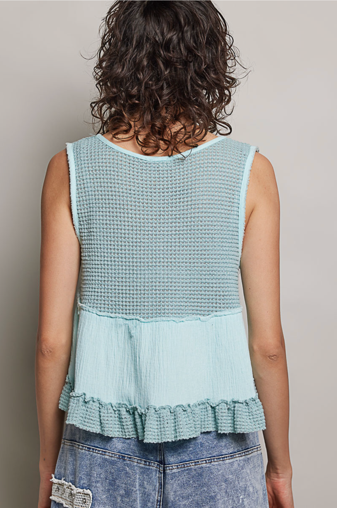 Mini Babydoll Sleeveless Tank