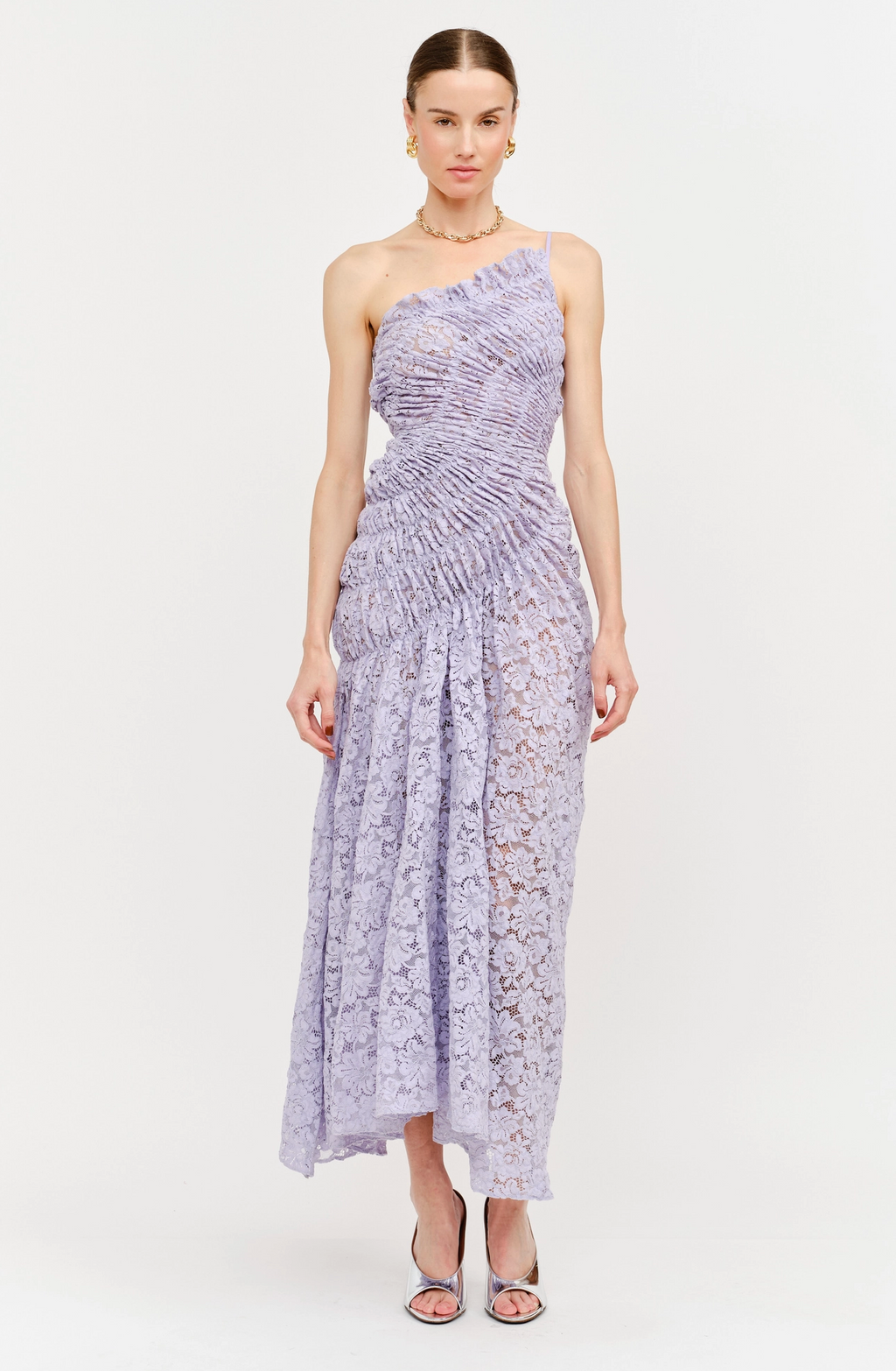 Amelia Dress Lace Midi