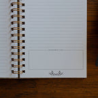Sermon Notes Journal Pale Stripes