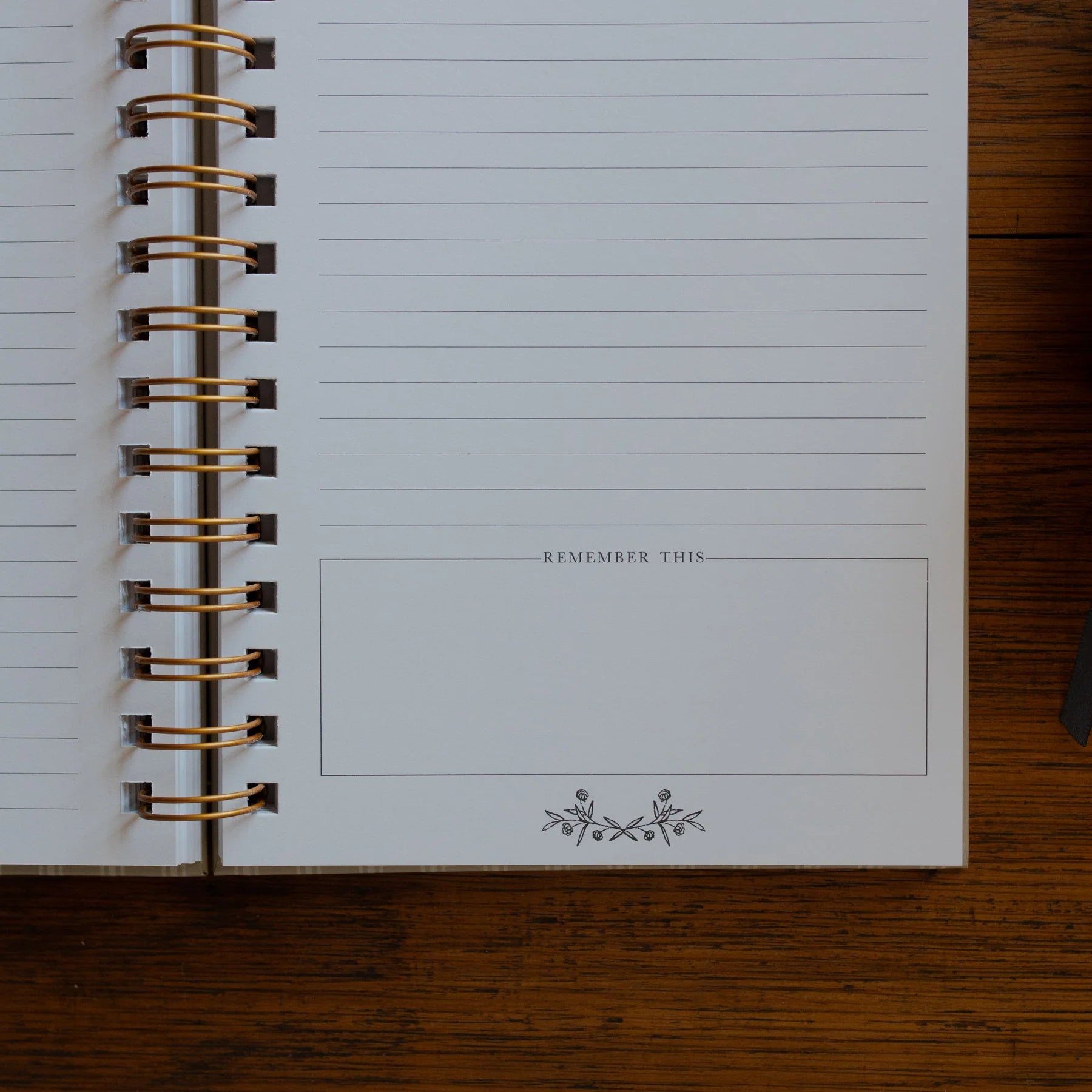 Sermon Notes Journal Pale Stripes