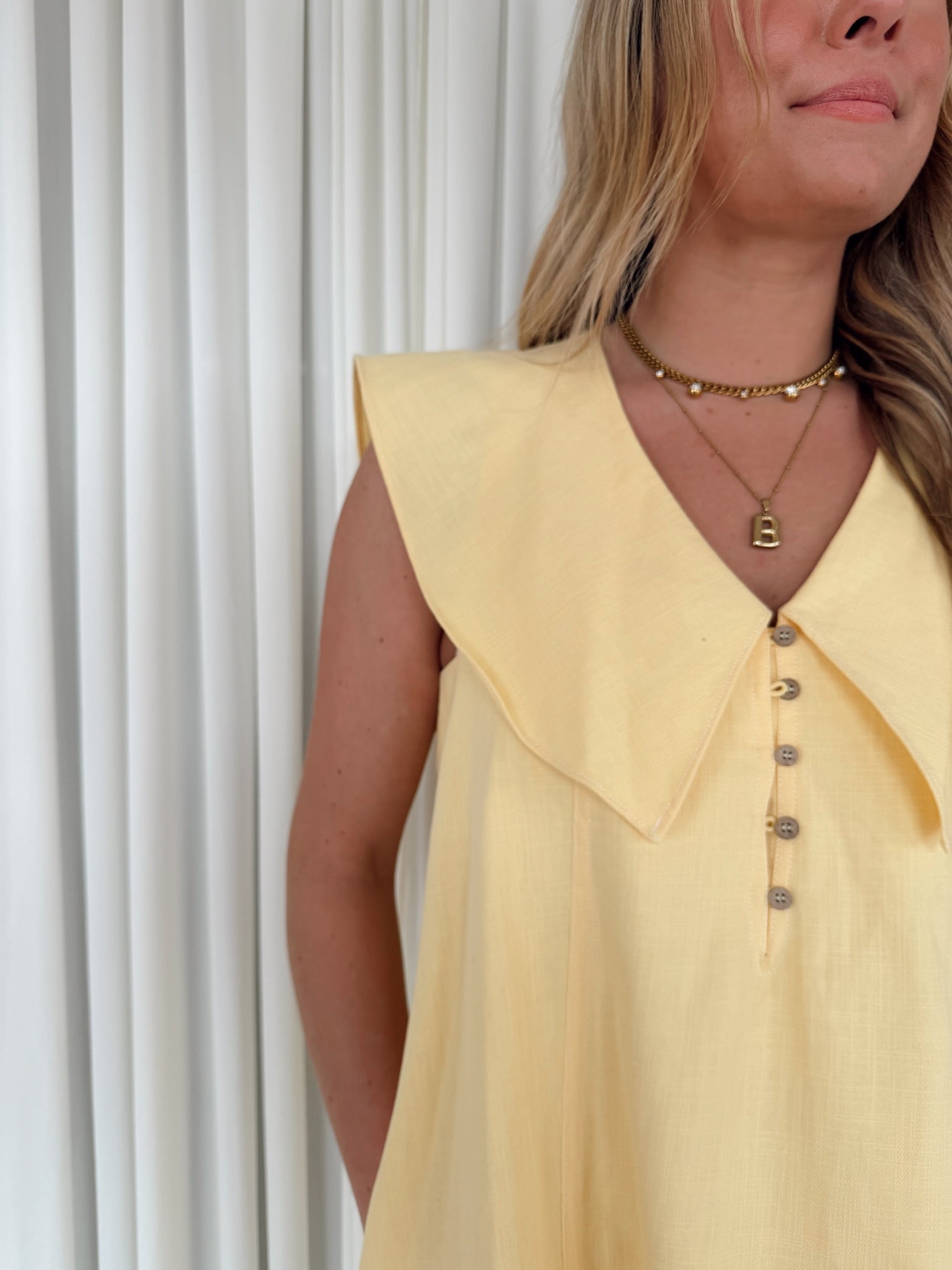 Sailor Collar Mini Dress