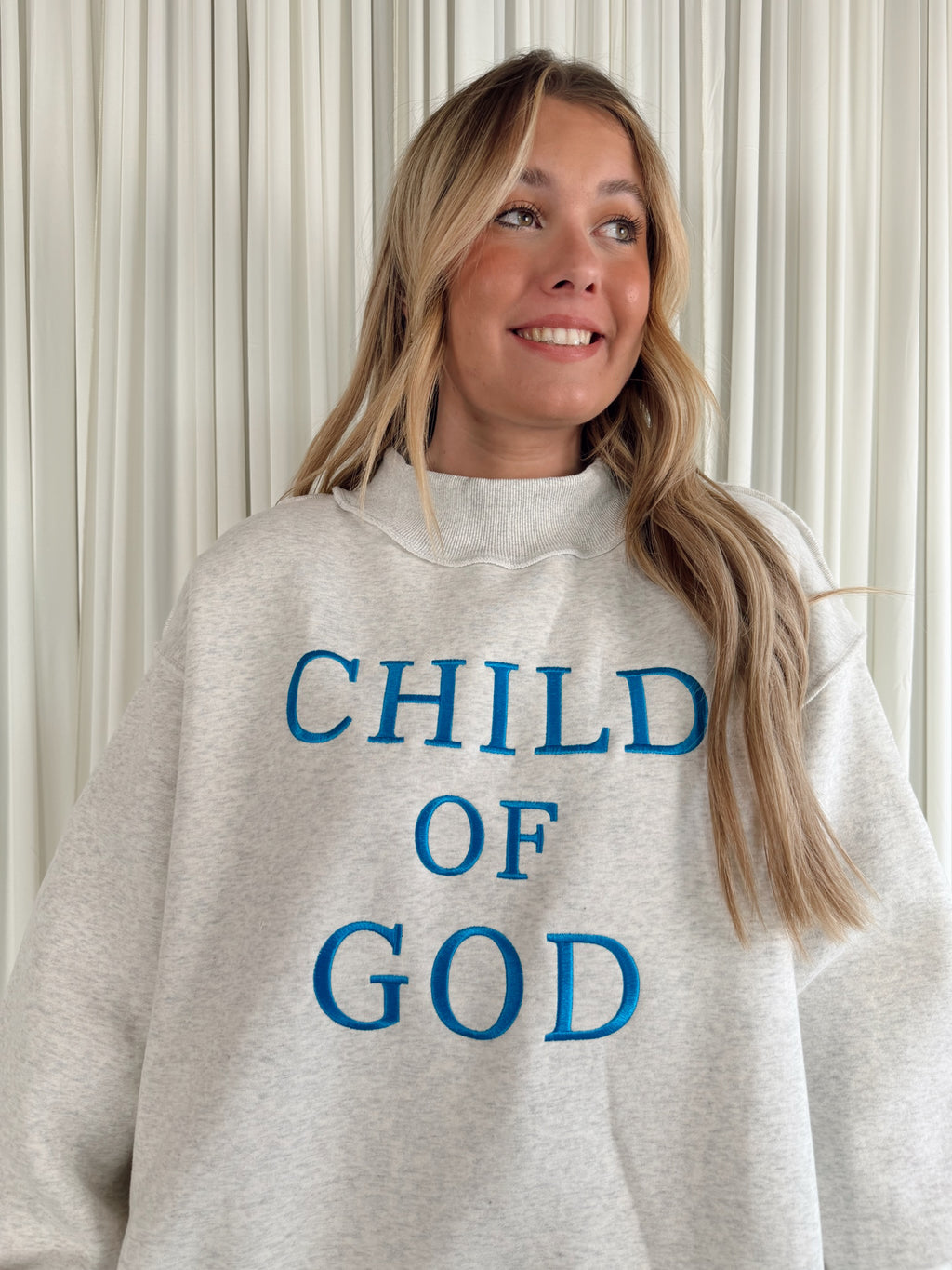 “Child of God” Embroidered Sweatshirt
