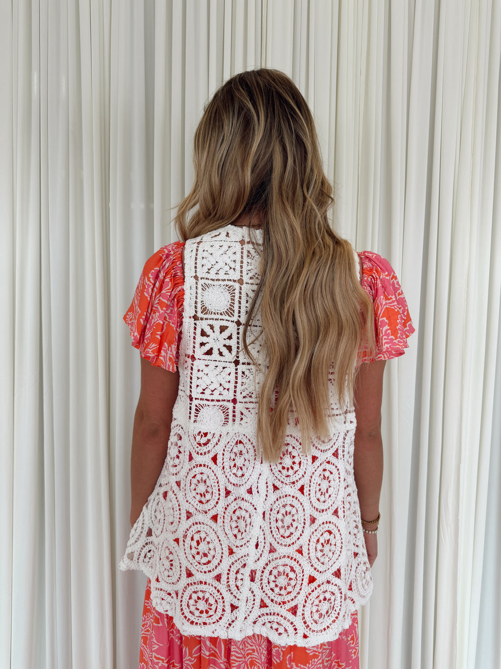 Crochet Knit Vest