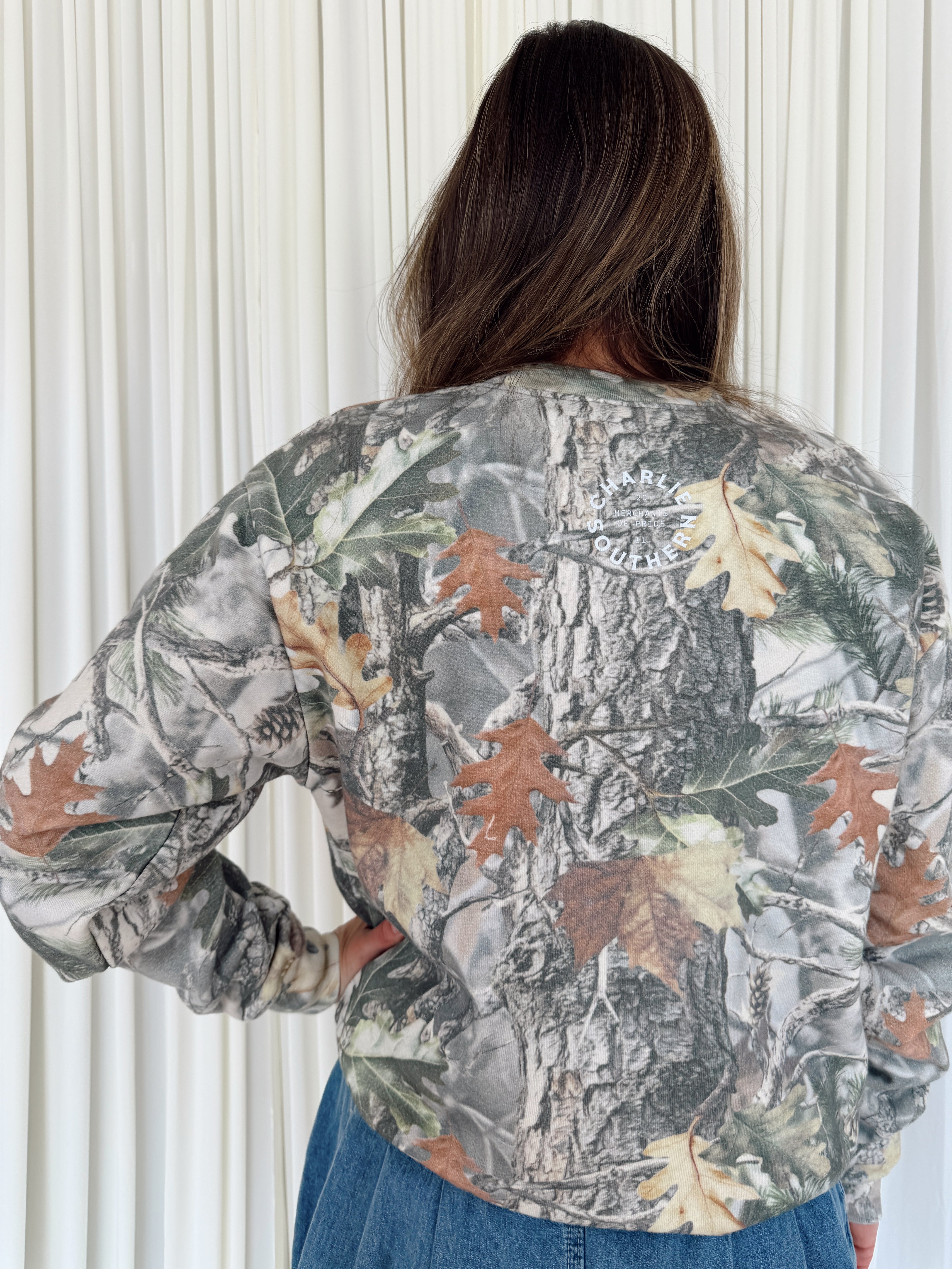 Members Only Camo Sweatshirt