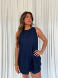 Denim Longline Sleeveless Top