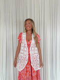 Crochet Knit Vest