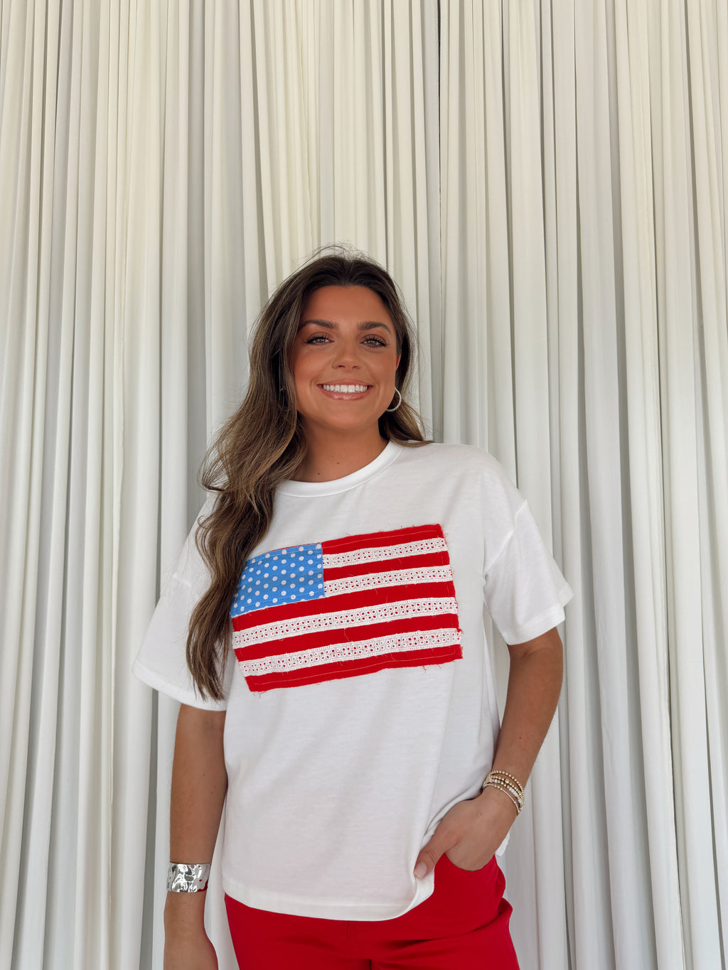 4th of July Flag T-shirt