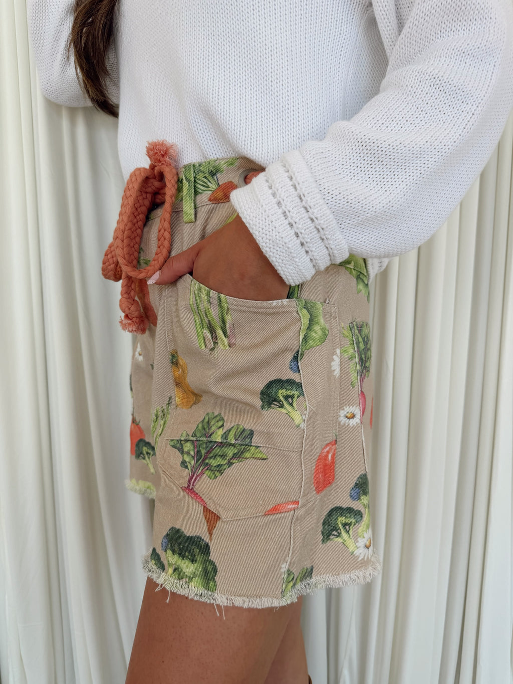 Mineral Washed Garden Shorts