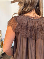 Lace Trim Cami Top