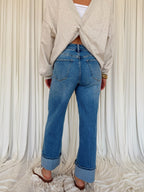 Holly Cuffed Hem Denim - Winslow