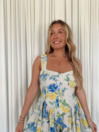 Floral Tiered Ruffle Romper